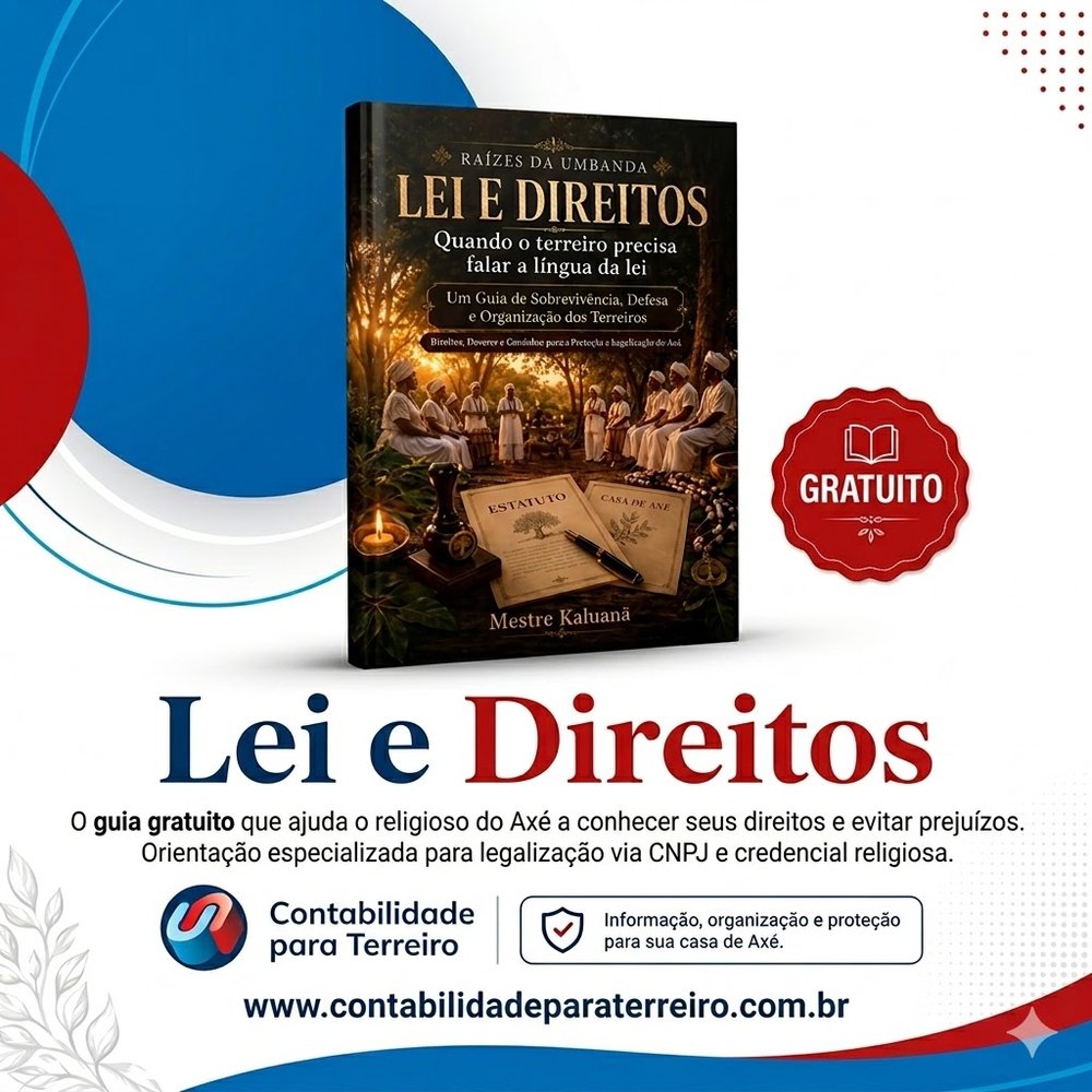 Lei E Direitos: O Guia Gratuito Que Auxilia Terreiros Na Organização Legal E Institucional